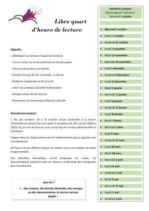 LibreQuartdHeureLecture